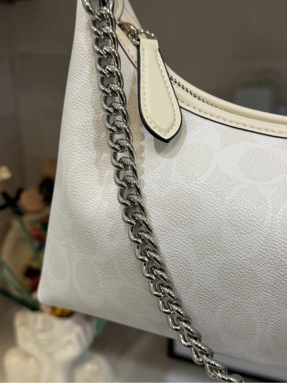 COACH CAM26 JULIET WHITE CHALK